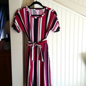 Brand new retro striped Marley dress